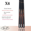 SLP 3/4 سبليت جديلة X6 10 ملم أسود 8 تاكو دي بيلار جديلة عصا البلياردو السنوكر جديلة