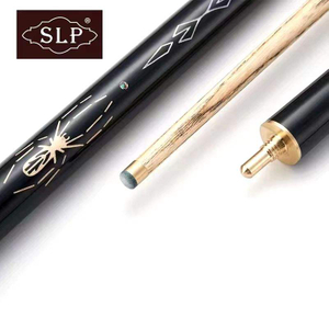 SLP Spider King 10mm 11.5mm Snooker Pool جديلة 3/4 سبليت جديلة مع نحت العنكبوت اليدوية السنوكر جديلة