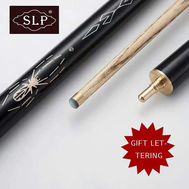 SLP Spider King 10mm 11.5mm Snooker Pool جديلة 3/4 سبليت جديلة مع نحت العنكبوت اليدوية السنوكر جديلة